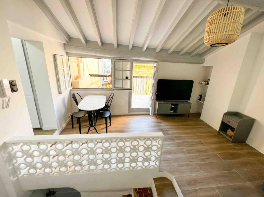 Beautiful Top Floor & Terrasse 尼斯 外观 照片